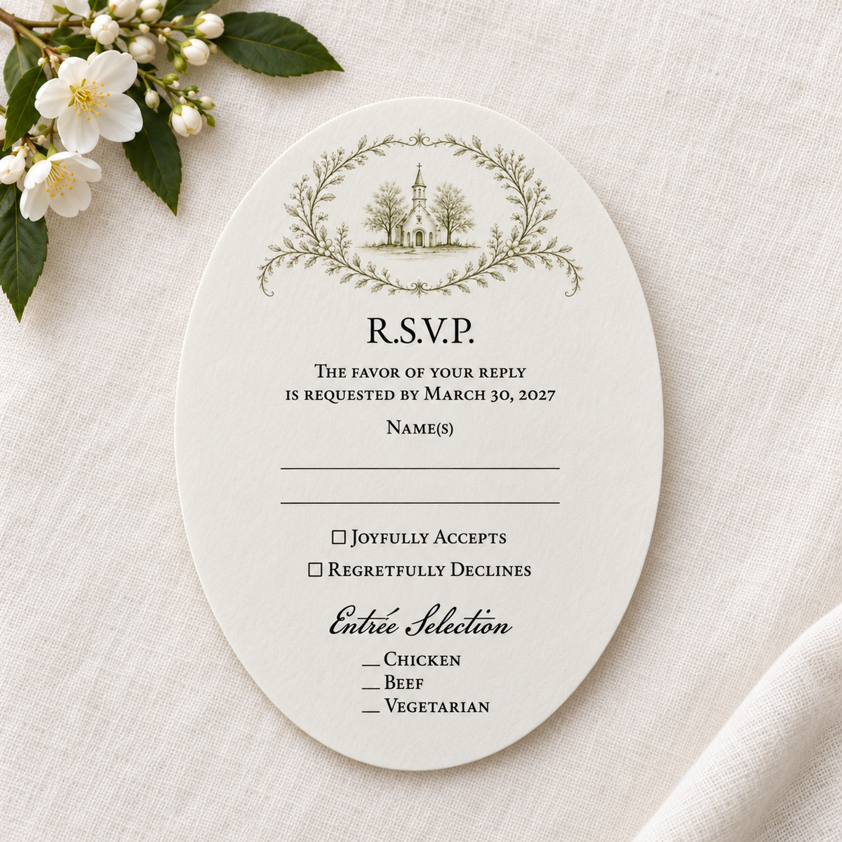 Countryside Steeple Wedding Suite