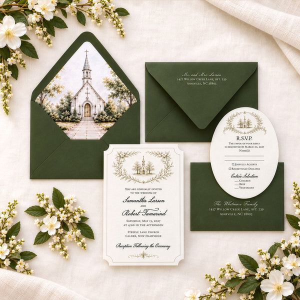 Countryside Steeple Wedding Suite