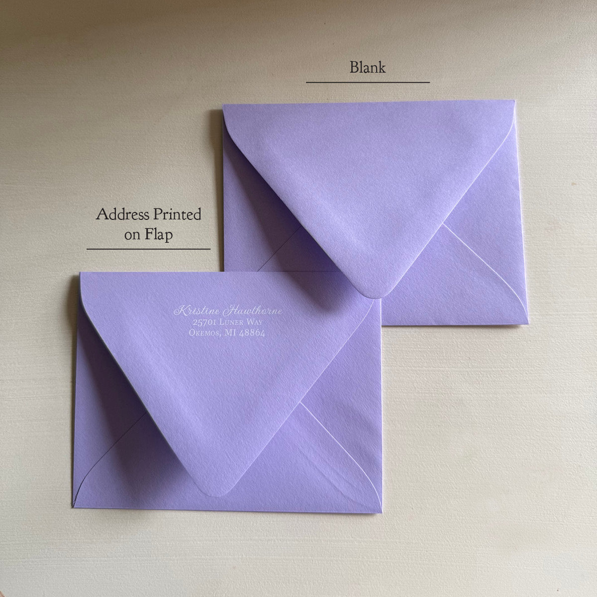 Grace & Garden Personalized Monogram Note Cards