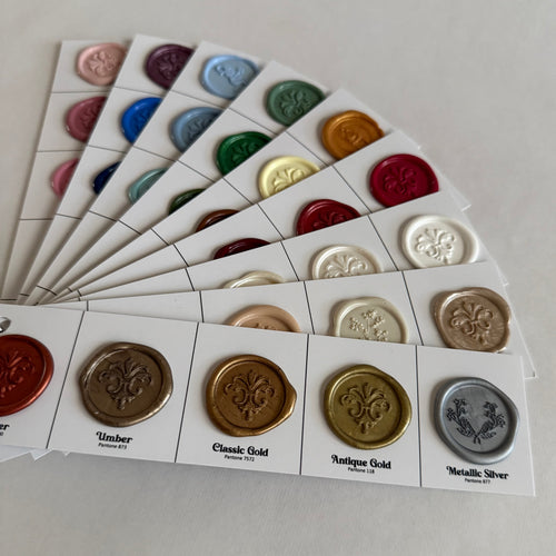 Custom Monogram Wax Seal, Self-Adhesive