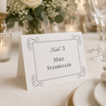 Meet Me at the Chapel Place Card