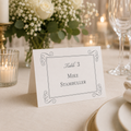 Meet Me at the Chapel Place Card