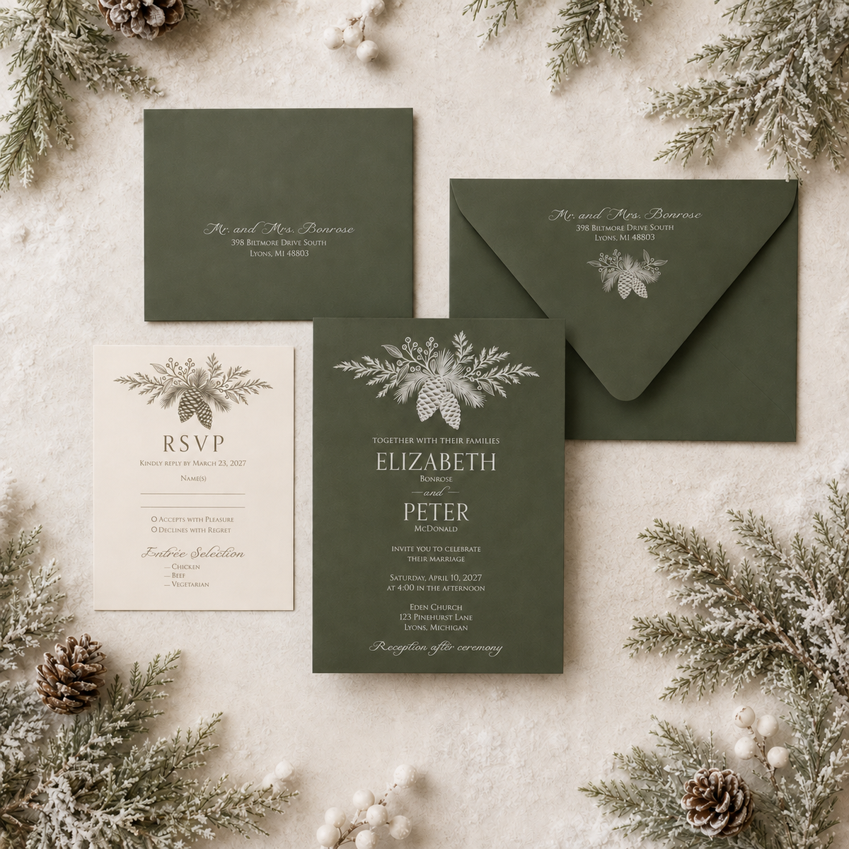 Pine Forest Wedding Suite